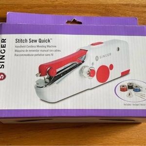 NWT SINGER Stitch Sew Quick Portable Mending Machine